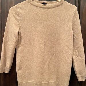 Talbots Crew Neck 100% Cashmere Pullover Sweater - Size M